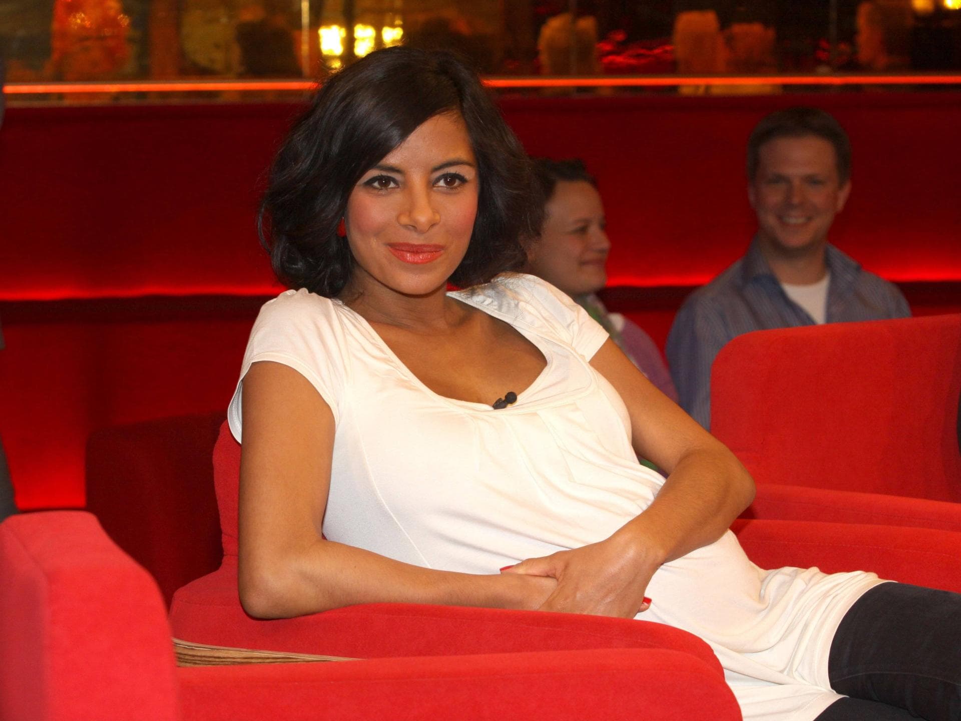 Collien Fernandes schwanger im Jahr 2012