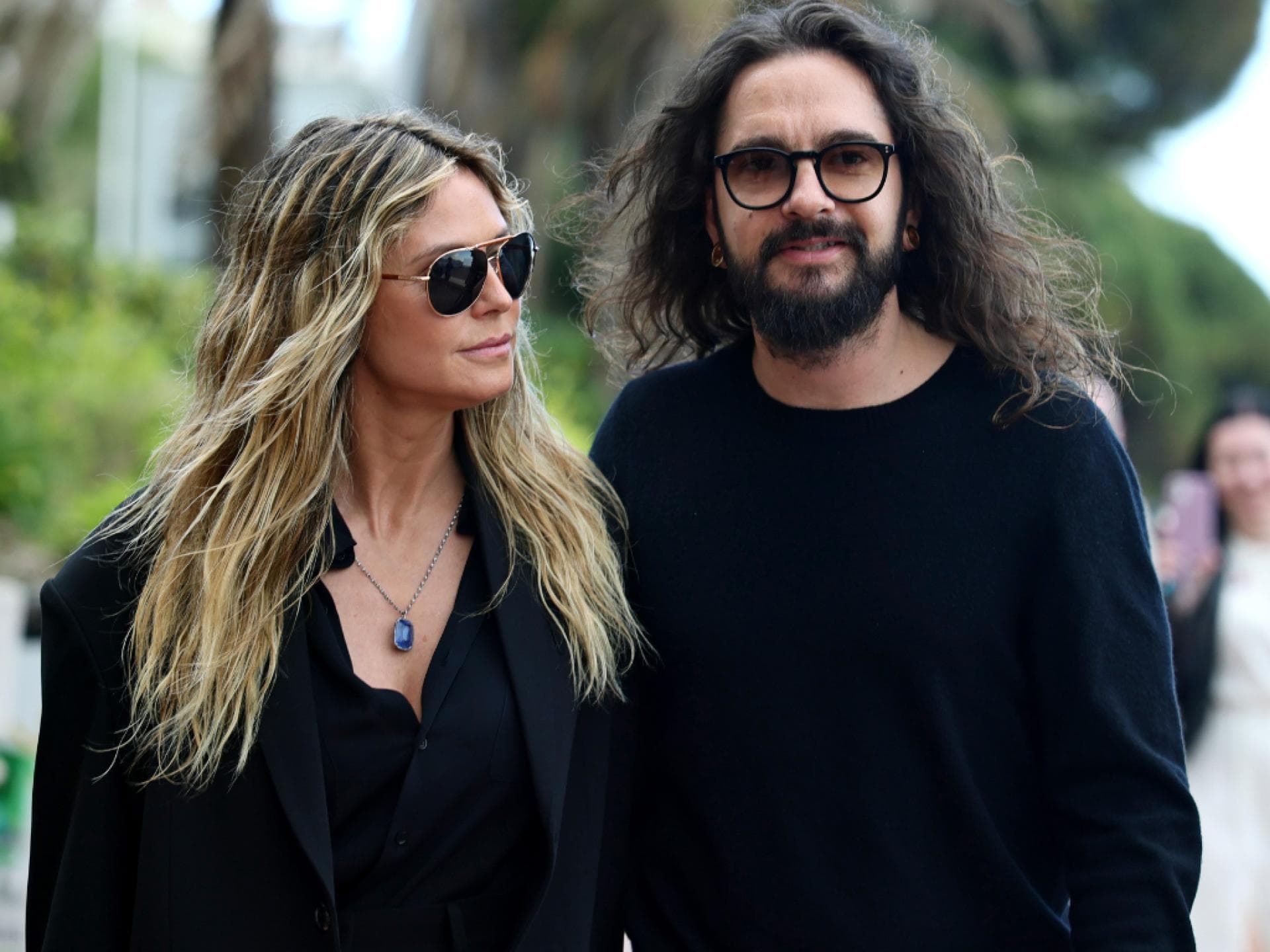 Heidi KLum und Tom Kaulitz ernst
