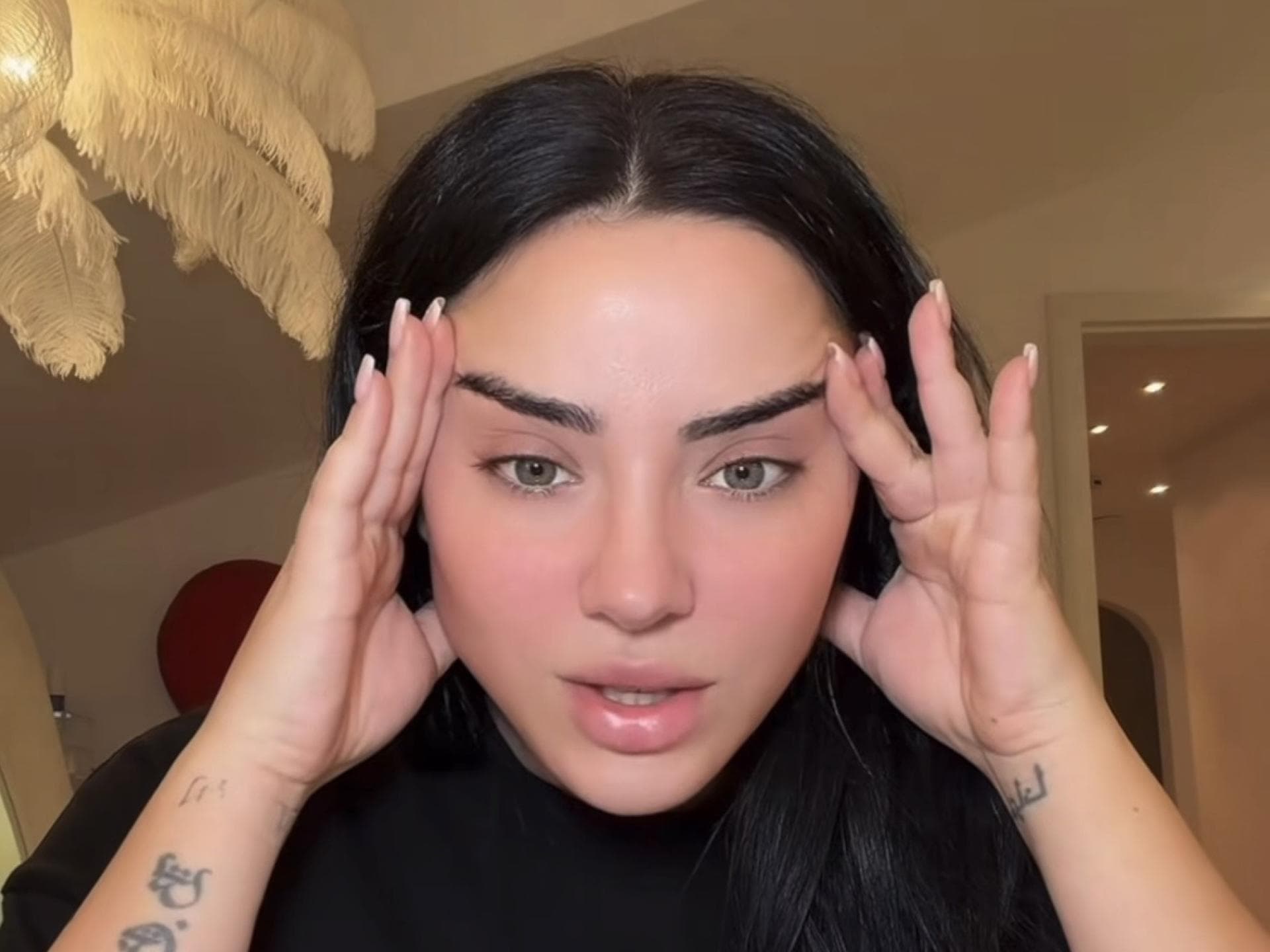 Leyla Heiter entsetzt