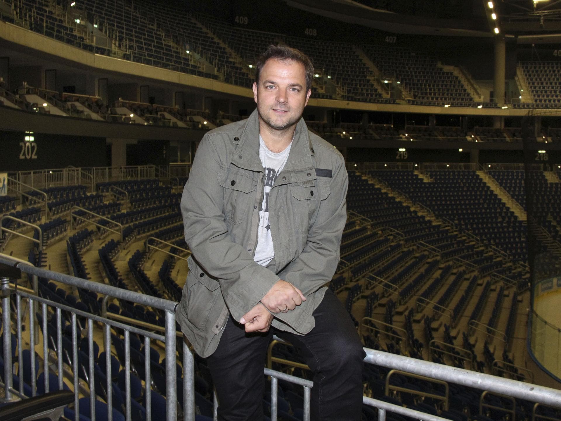 Martin Rütter in Eventhalled