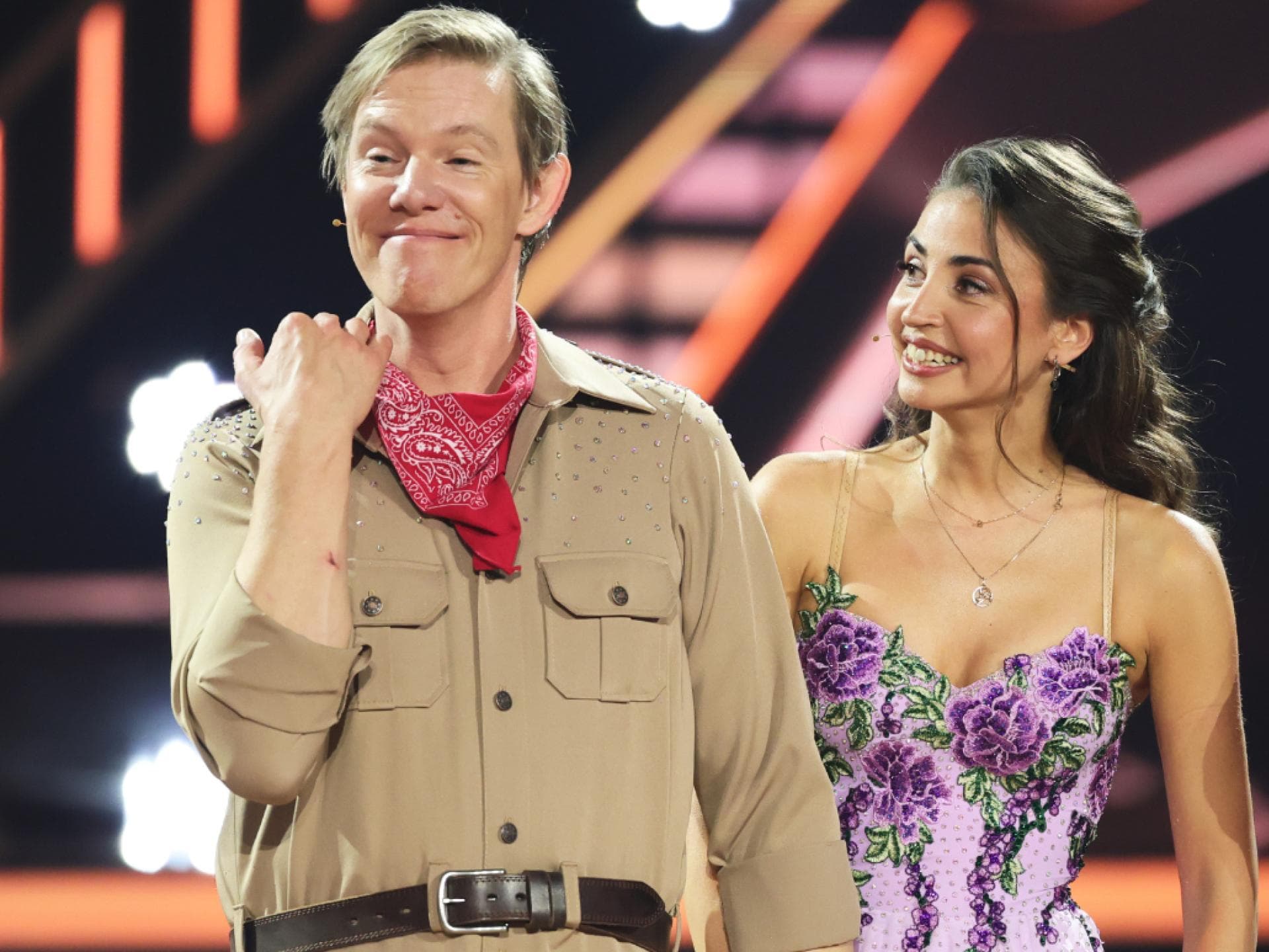 Simon Gosejohann mit Ekaterina Leonova