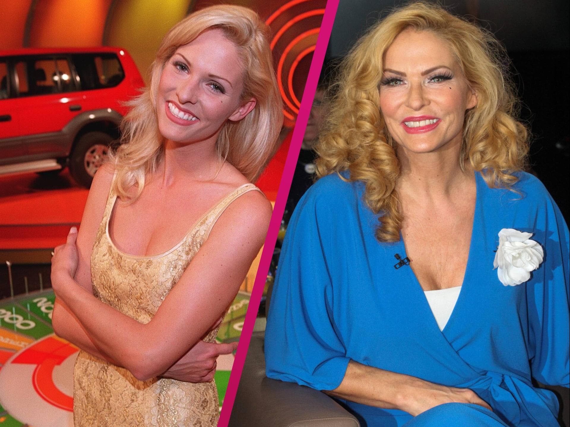 Sonya Kraus jung und heute