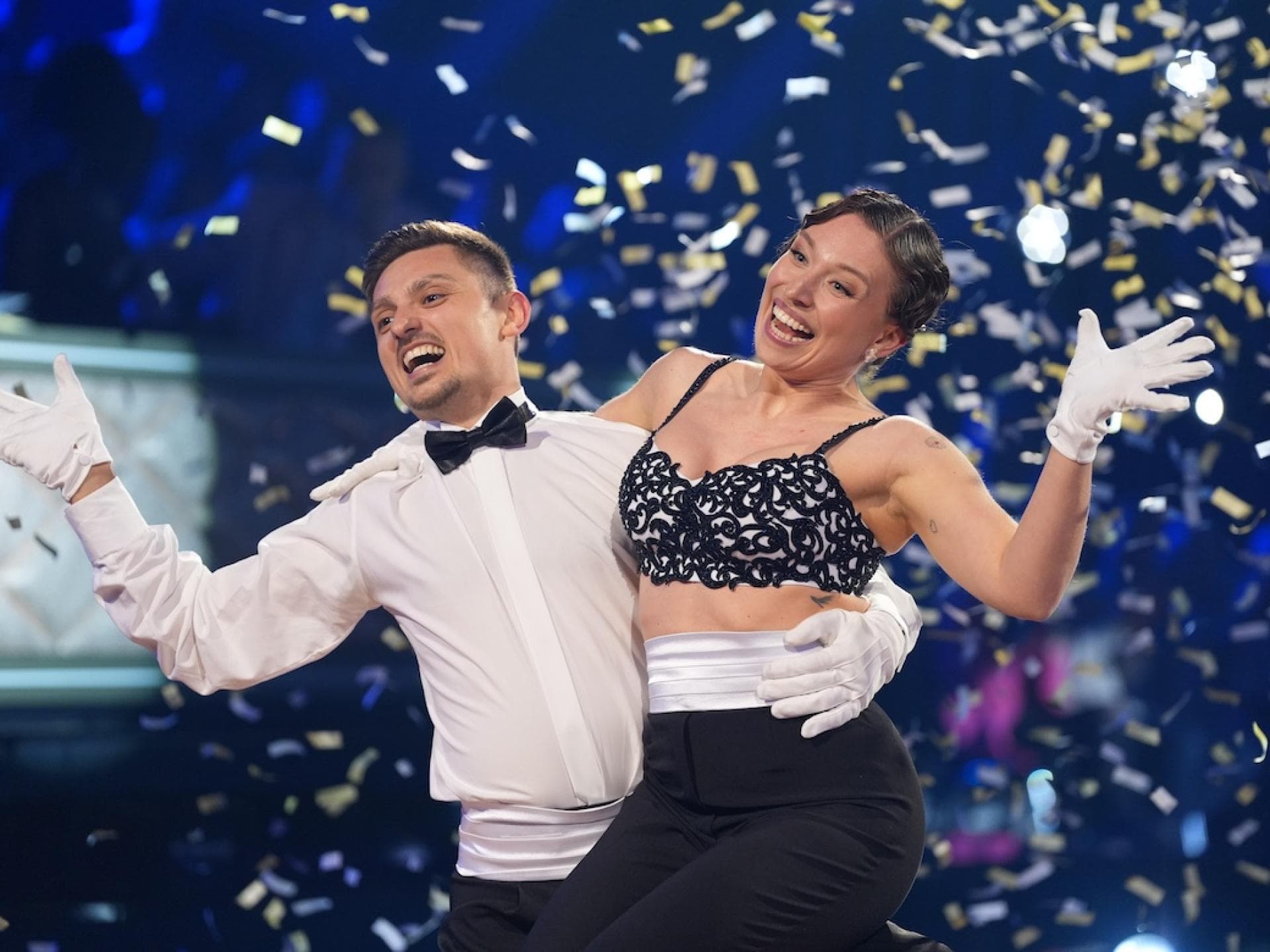 Bianca Heinicke und Zsolt Sandor Czeke bei Lets Dance