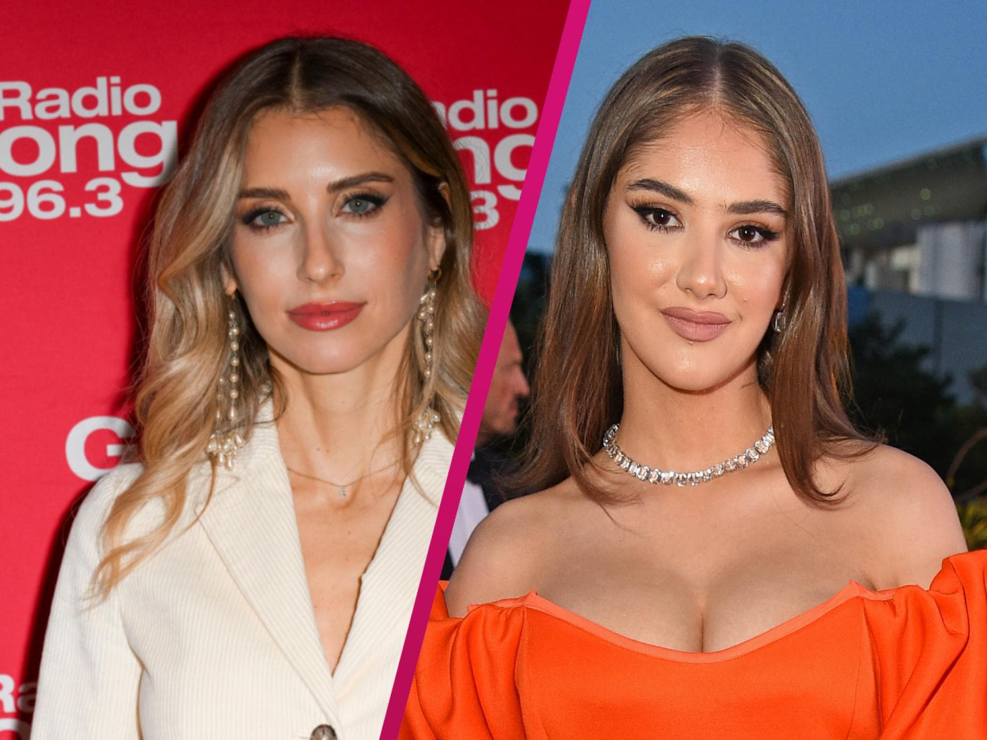 Cathy Hummels und Lisa Straube Collage