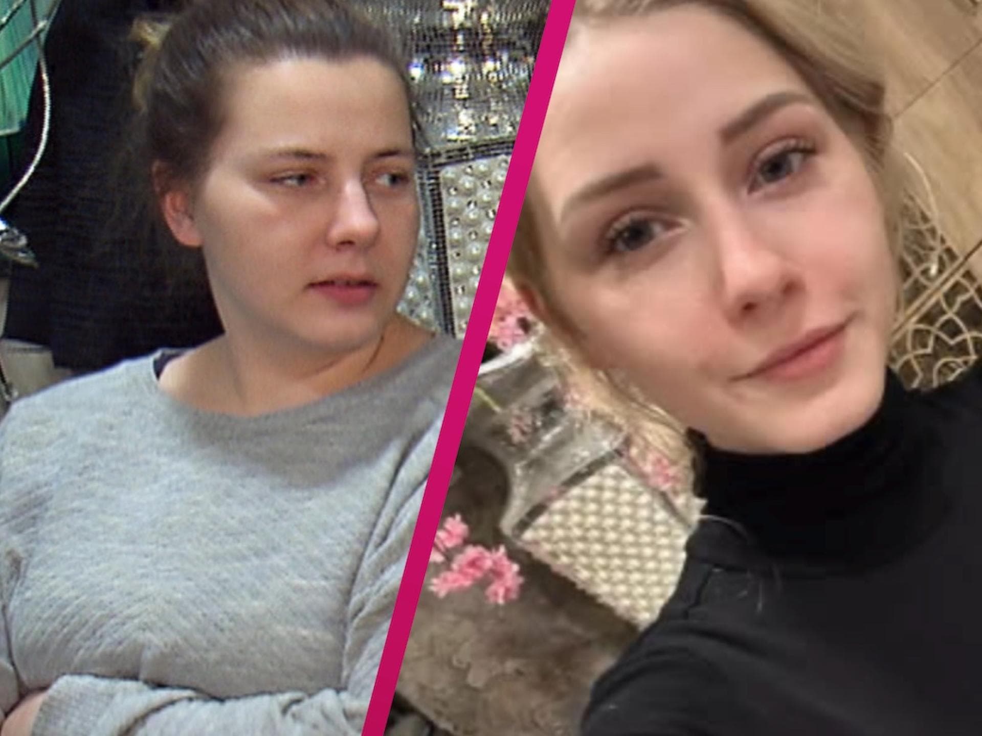 Collage Sarafina Wollny und Loredana Wollny