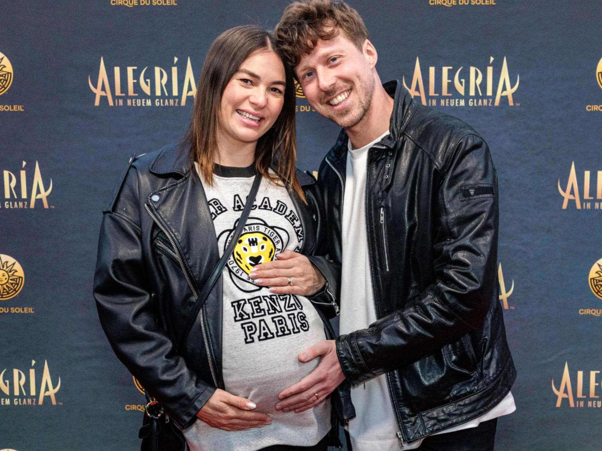 Renata Lusin mit Babykugel