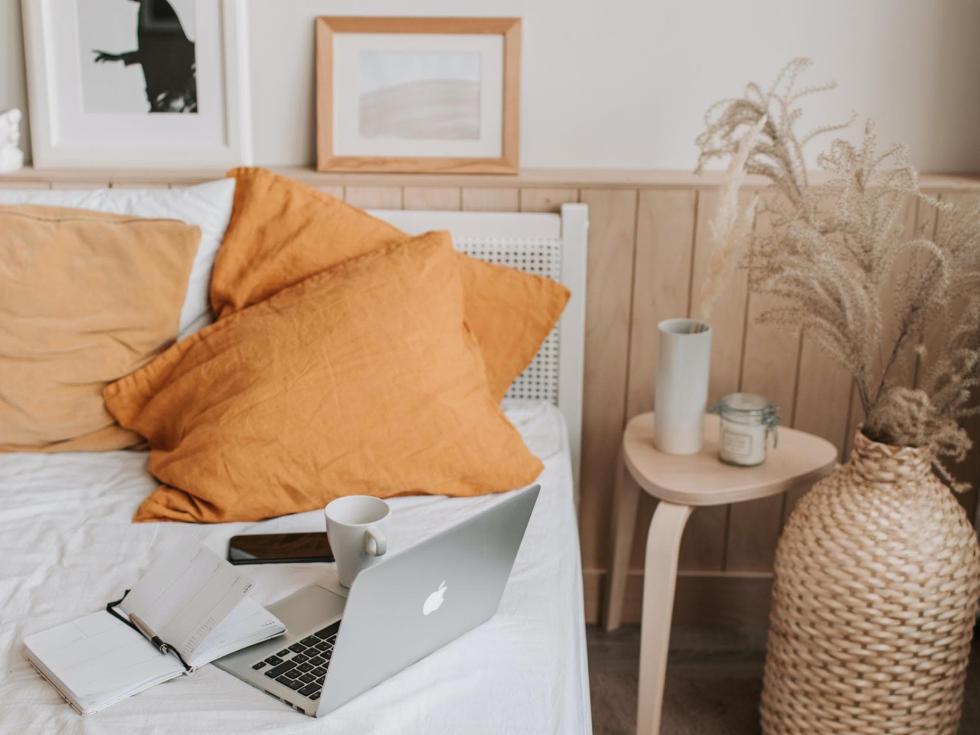 Ein gemütliches Schlafzimmer