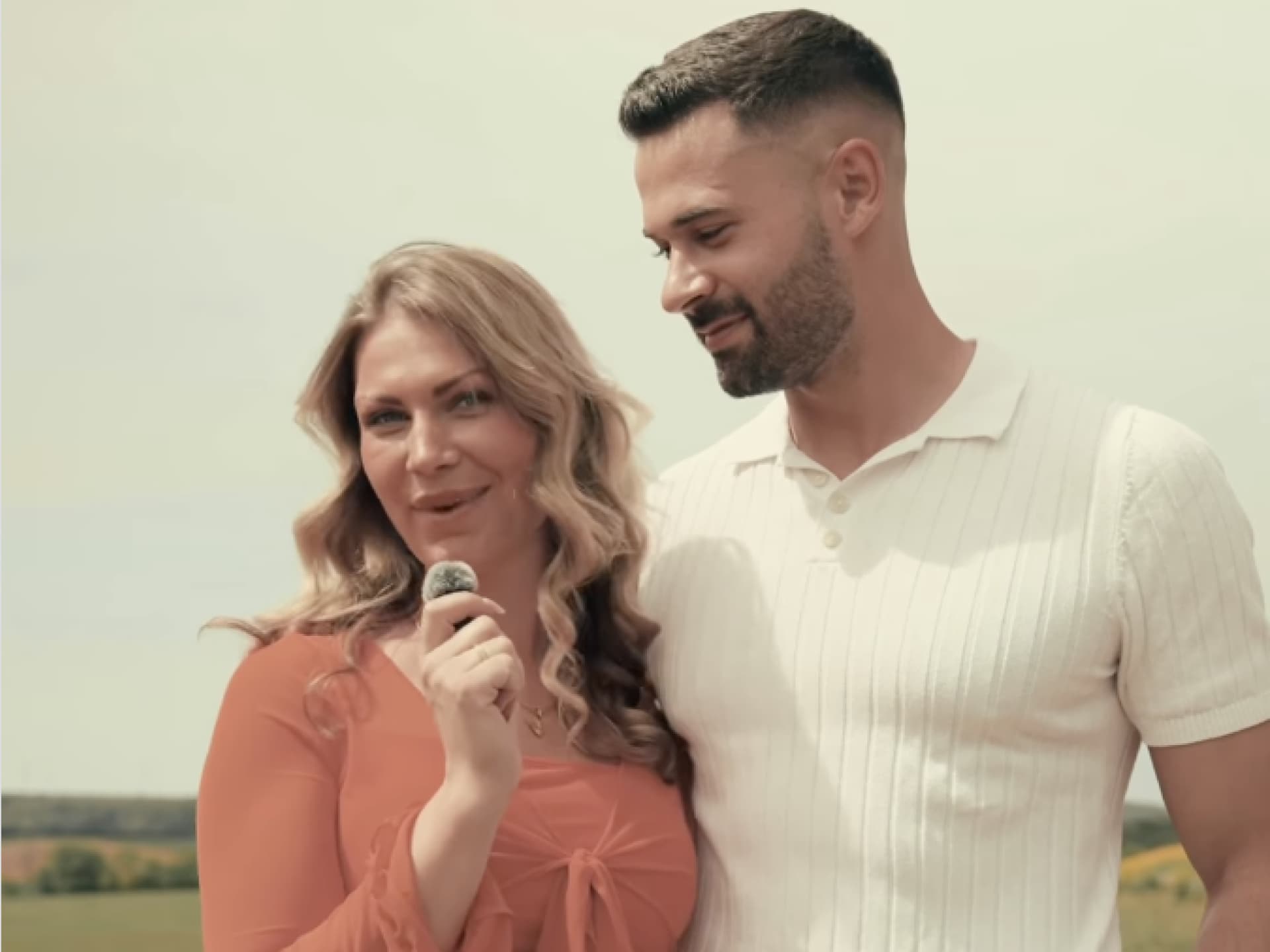 Bastian und Kerrin ganz verliebt