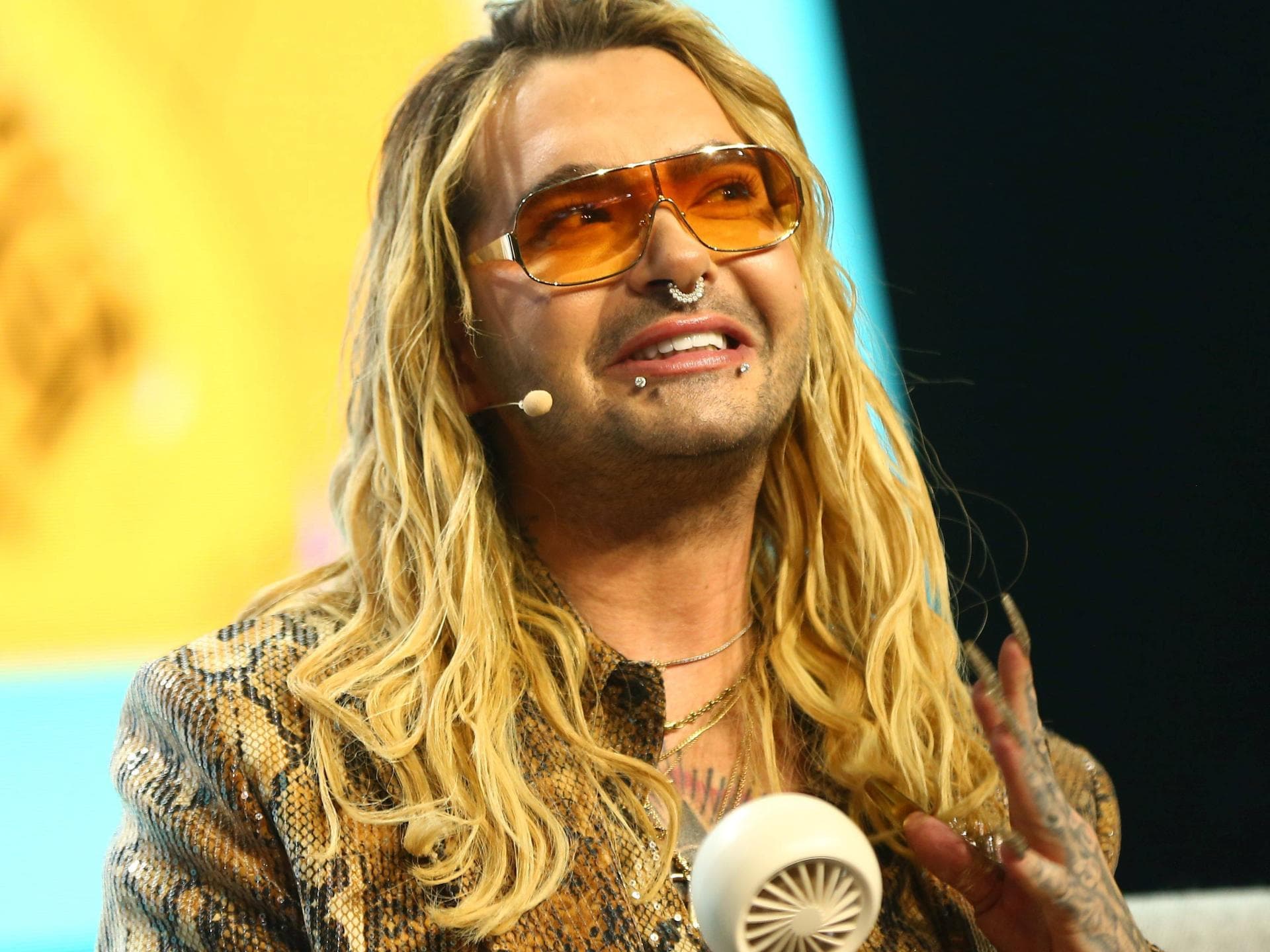 Bill Kaulitz auf der OMR in Hamburg