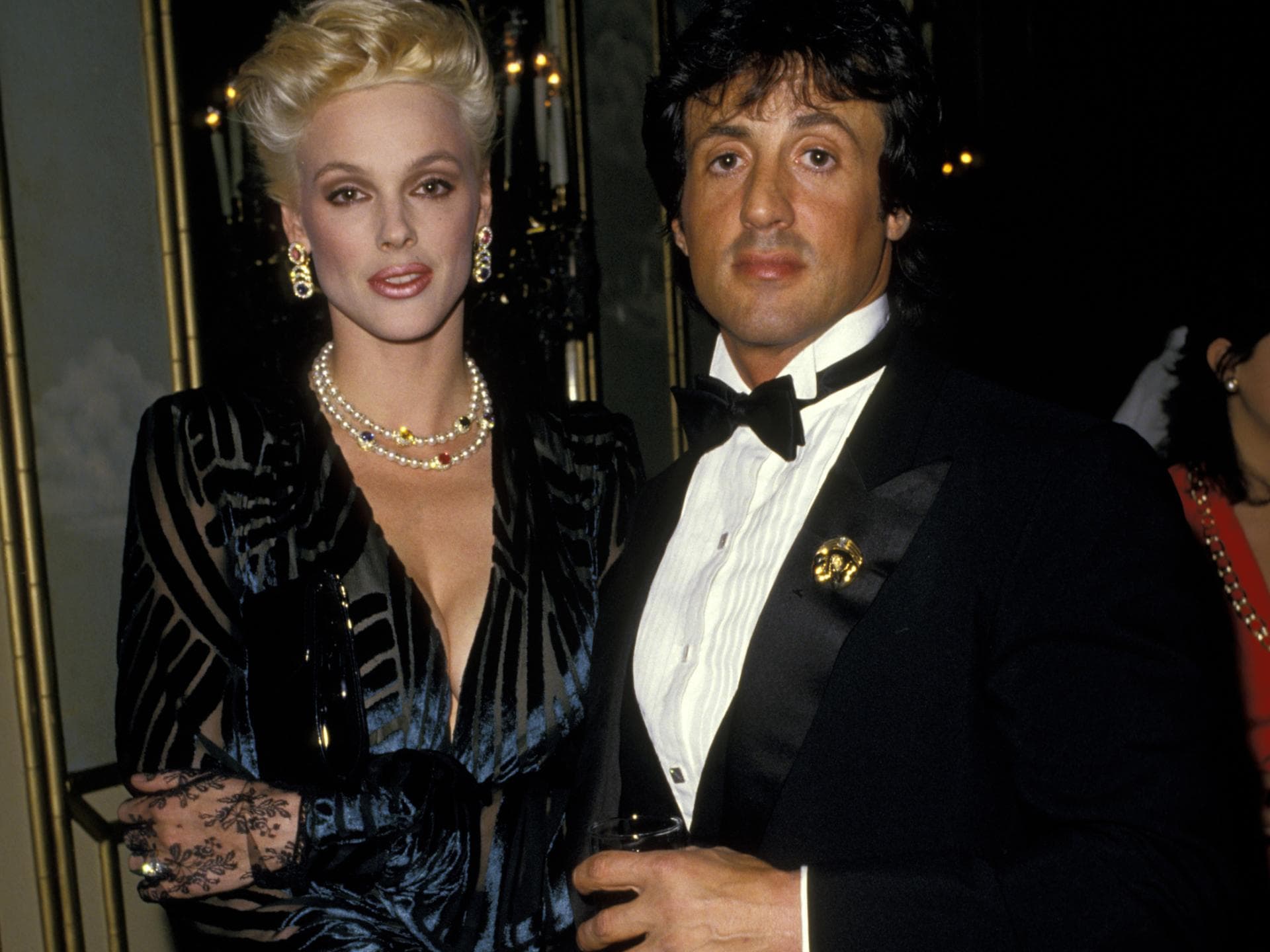 Brigitte Nielsen und Sylvester Stallone zu früheren Zeiten vor ihrer Trennung