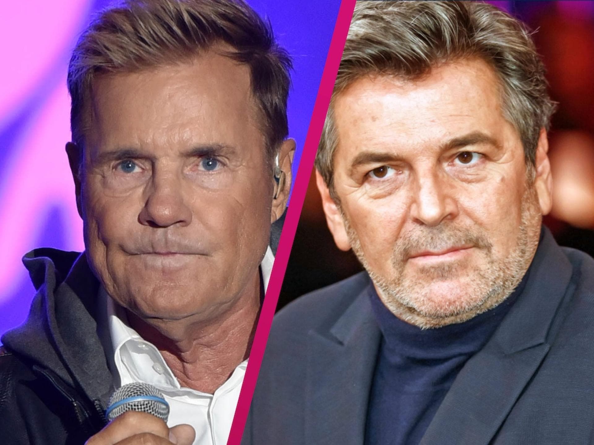 Collage Dieter Bohlen und Thomas Anders