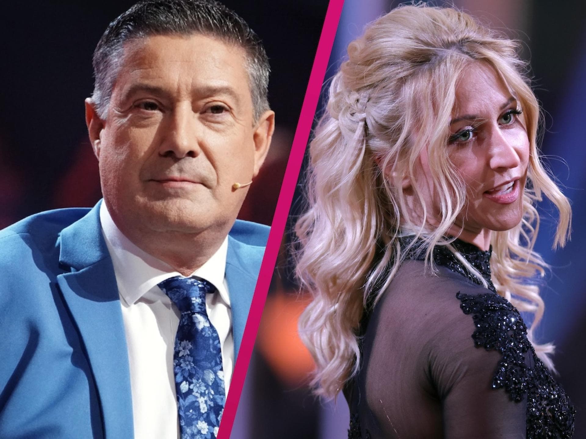 Collage Joachim Llambi und Kathrin Menzinger bei Lets Dance