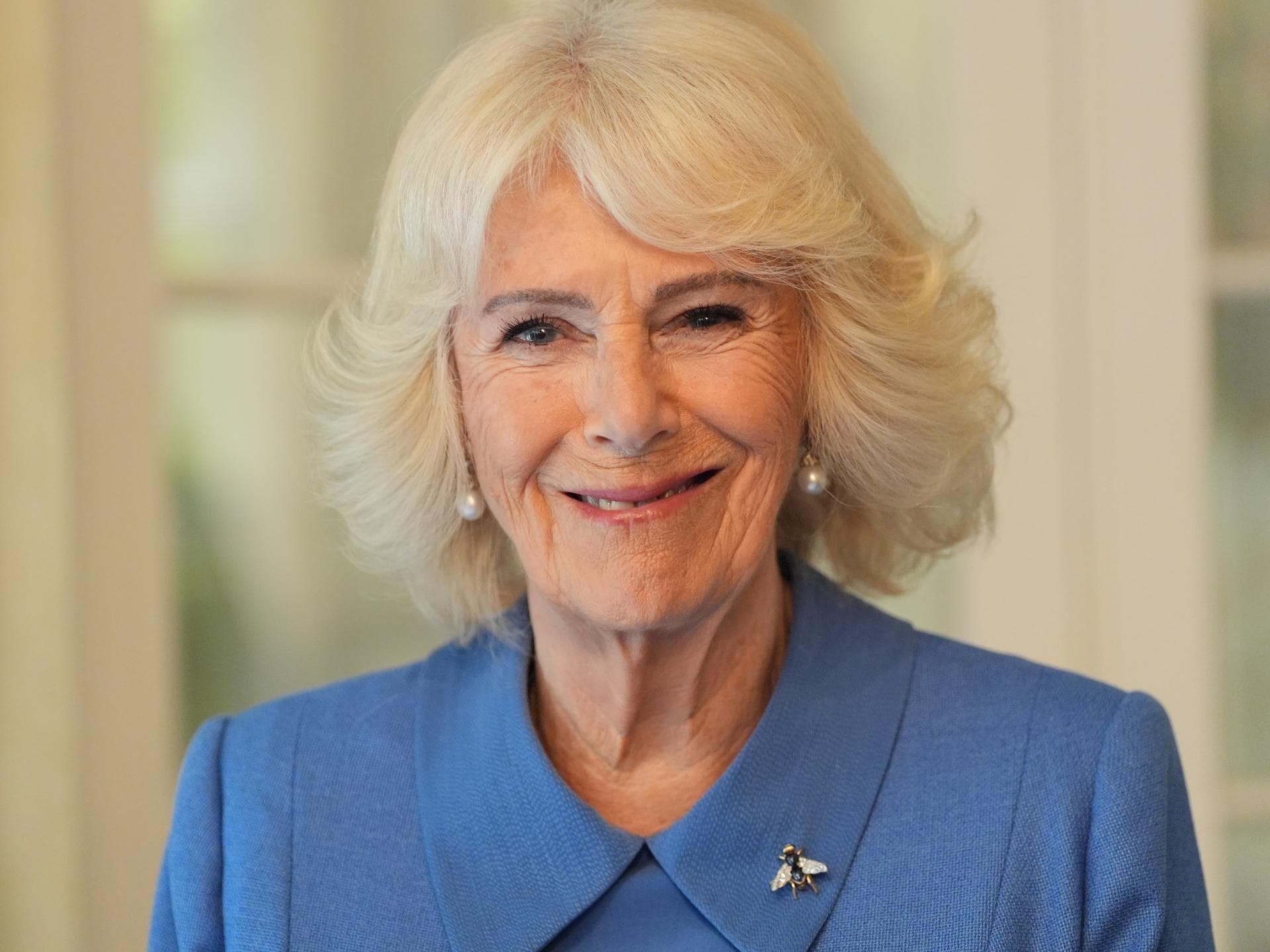 Königin Camilla bei der Eröffnung der Monarchy exhibition in London