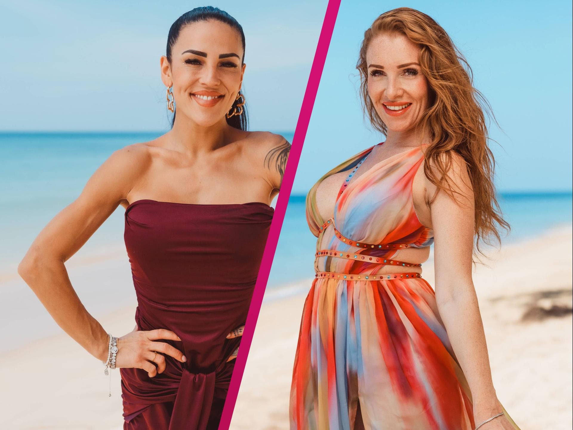 Elena Miras und Georgina Fleuer als Collage