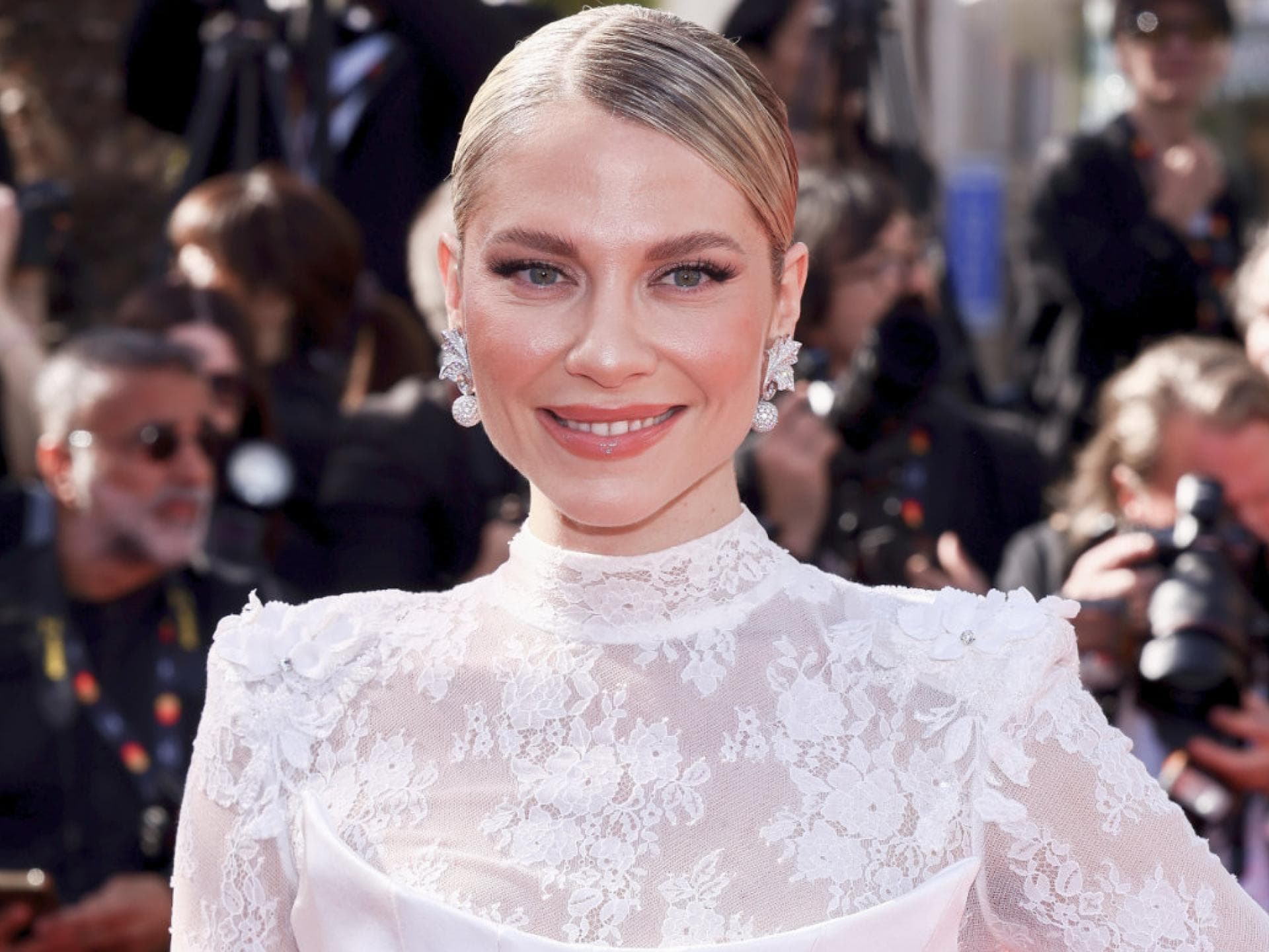 Valentina Pahde strahlt in Cannes