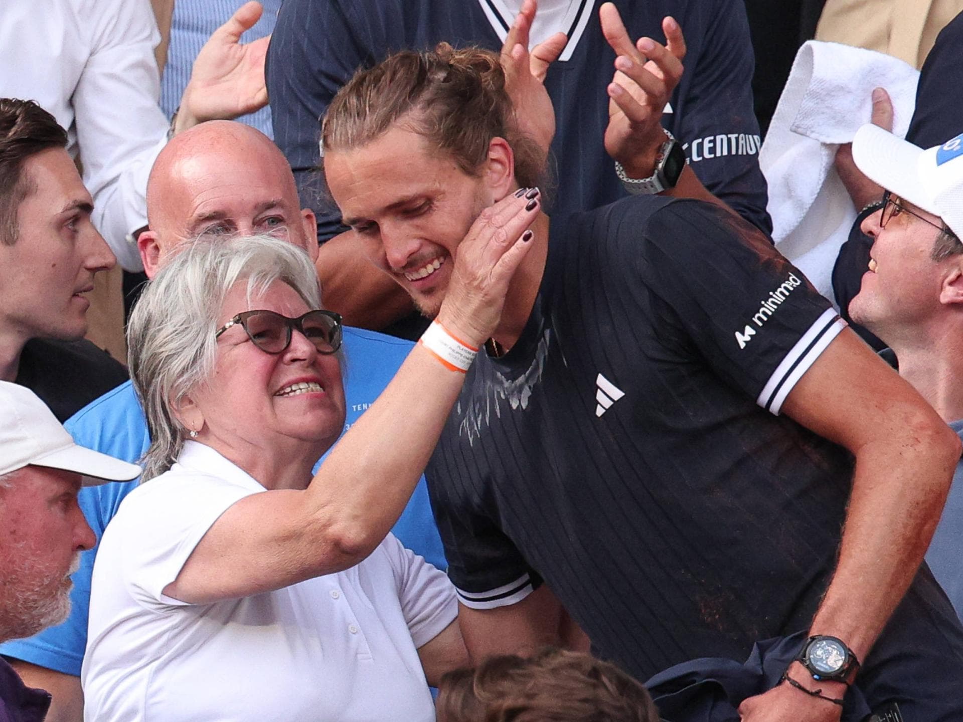Alex Zverev mit seiner Oma