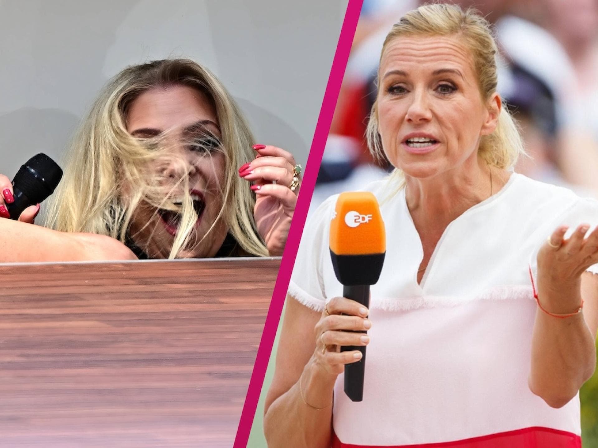 ZDF-Fernsehgarten Marina Marx und Andrea Kiewel