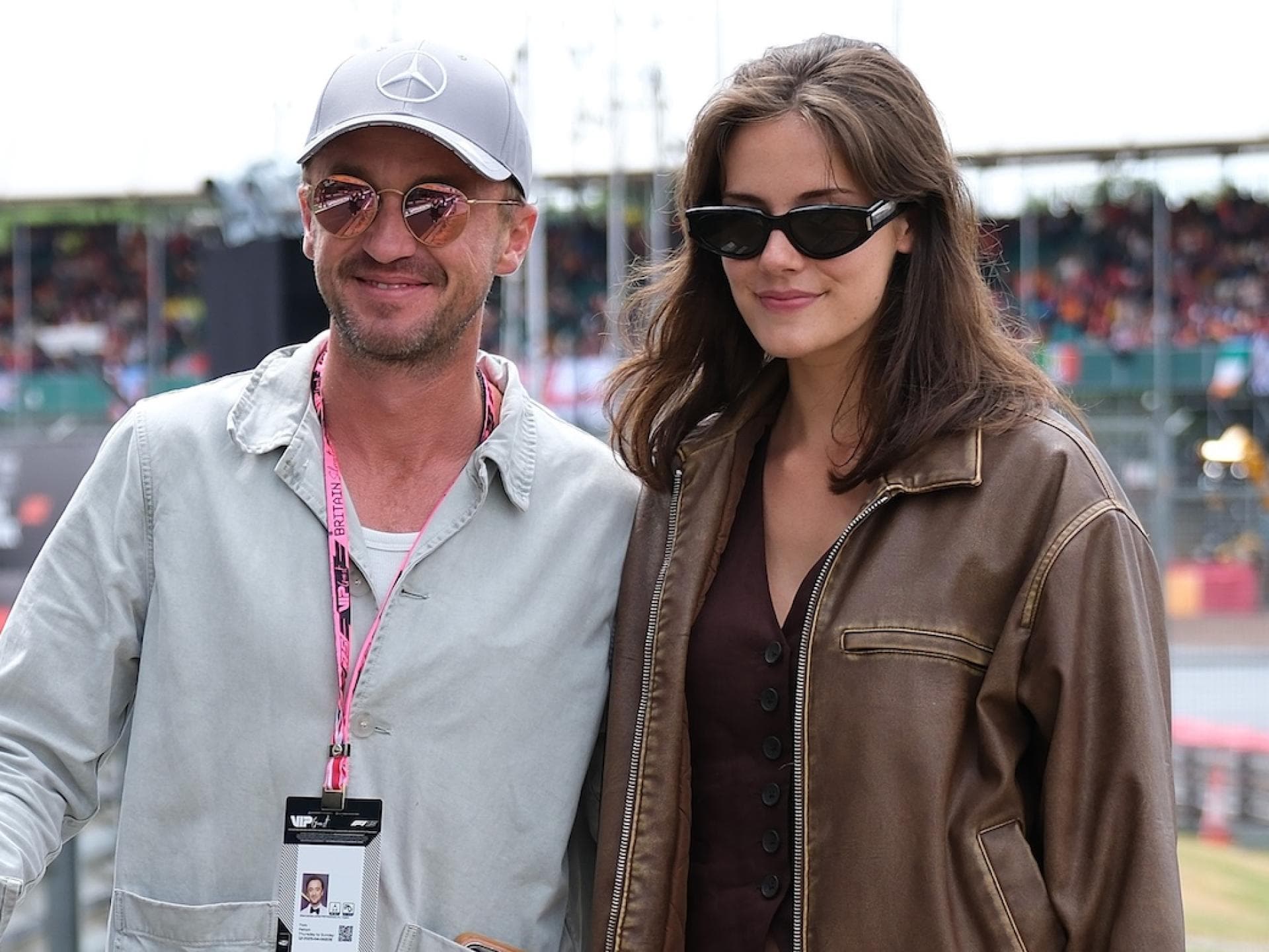 Tom Felton und Partnerin Roxanne