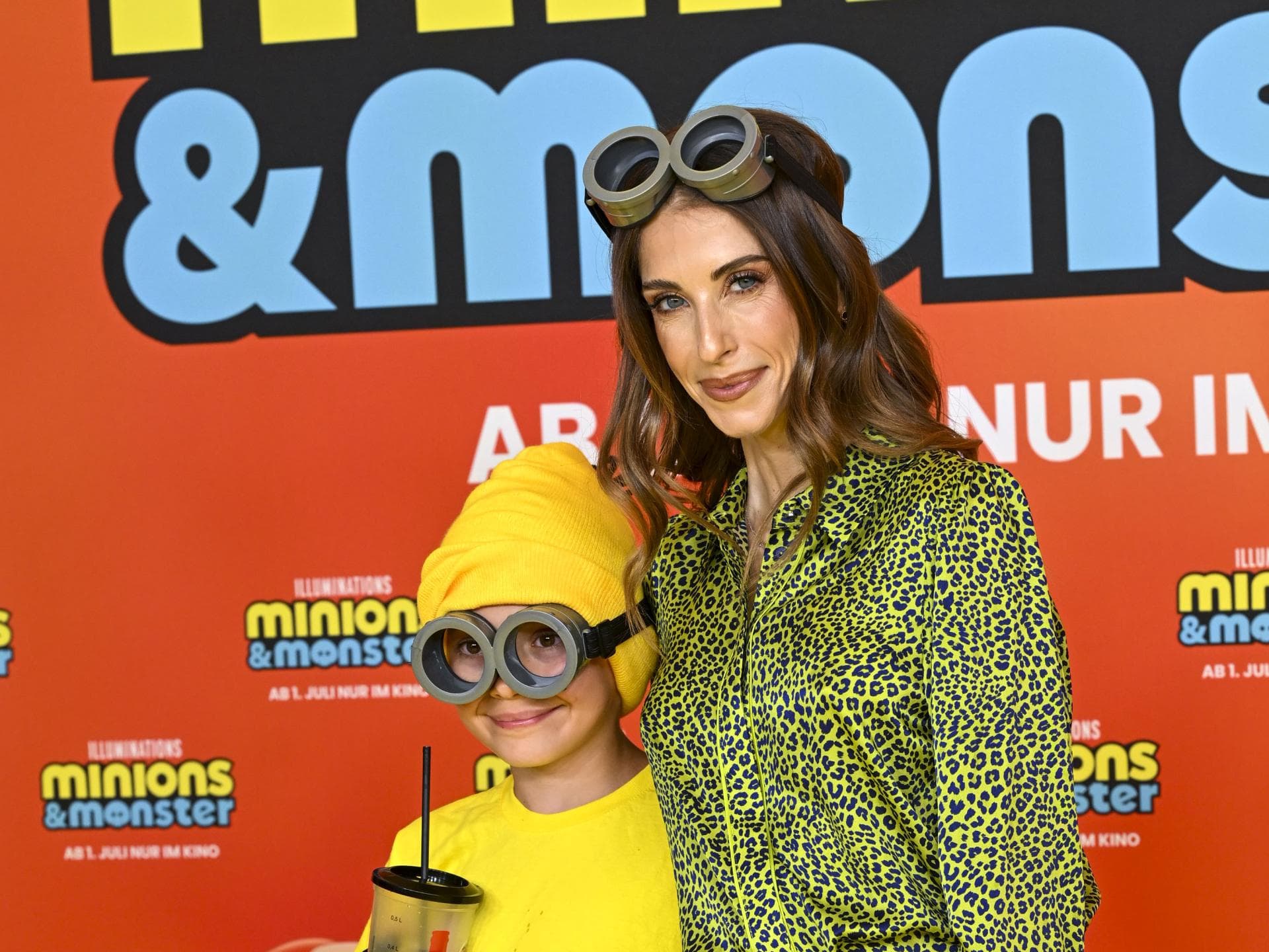 Cathy Hummels mit Sohn Ludwig