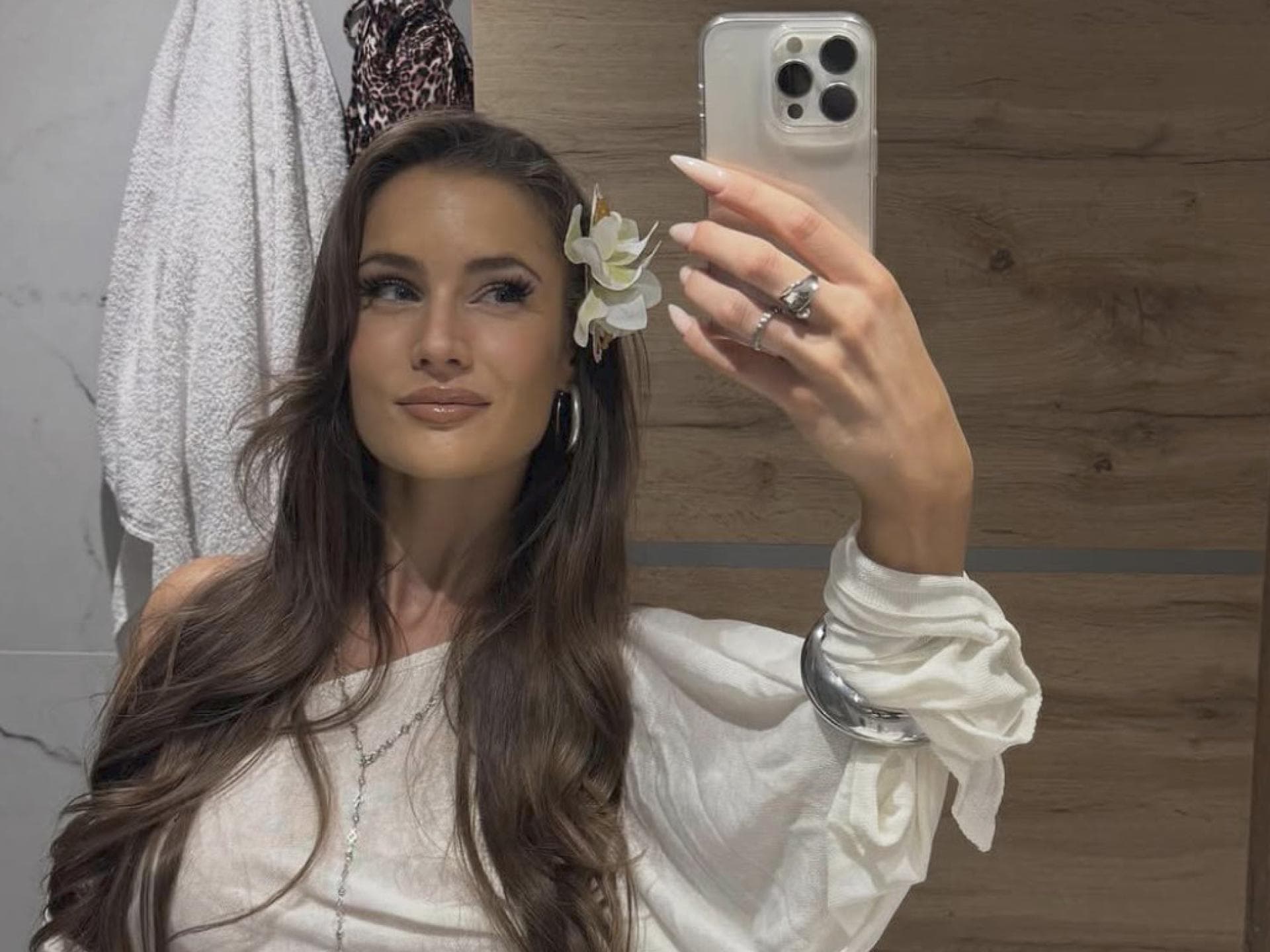 Miri macht Selfie