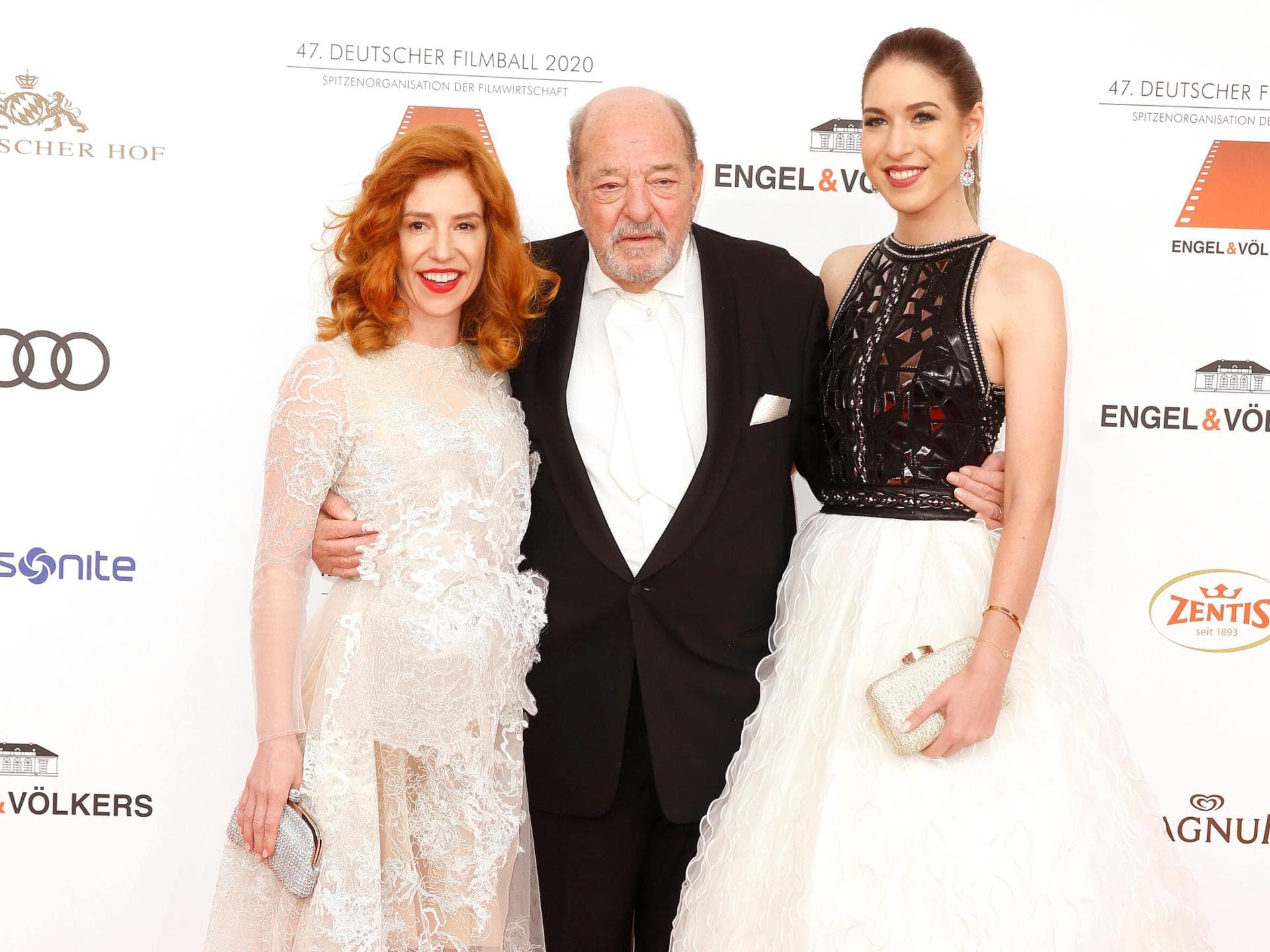Ralph Siegel mit Ehefrau Laura und Tochter Alana 