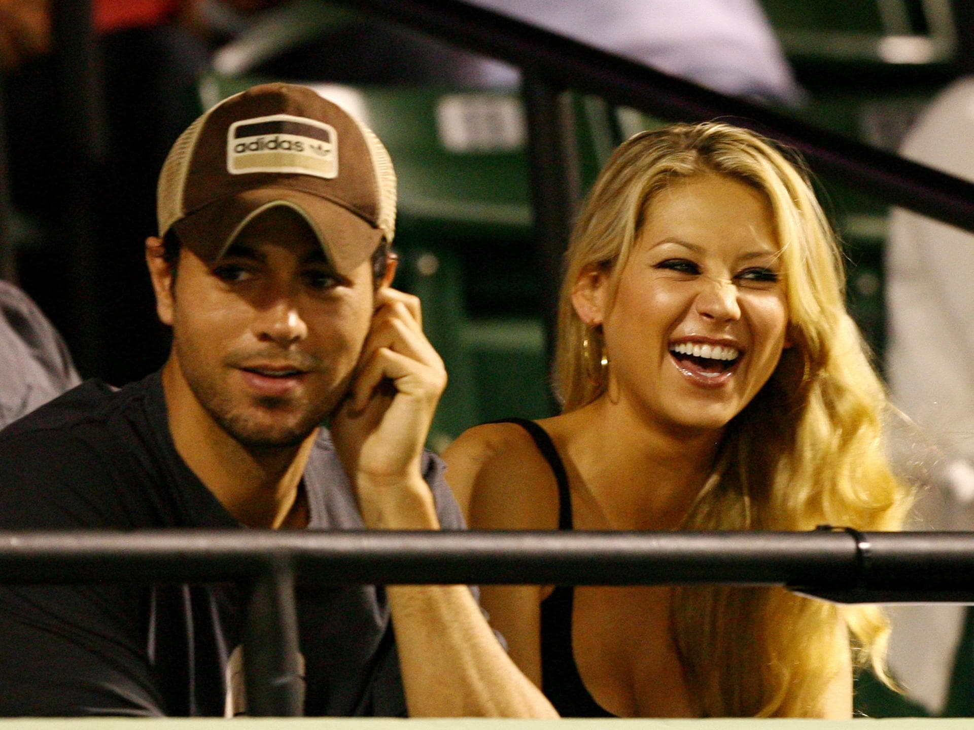 Enrique Iglesias und Anna Kurnikova