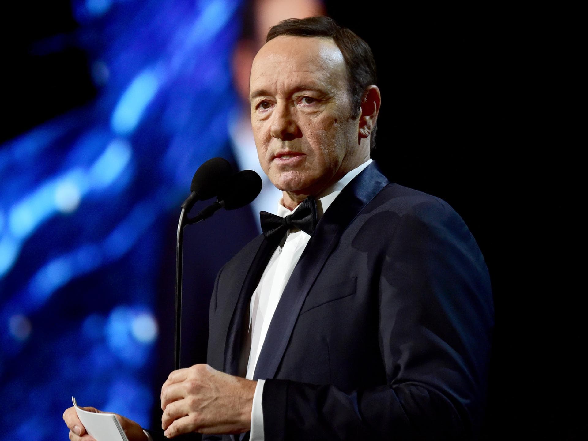 Kevin Spacey hält eine Rede