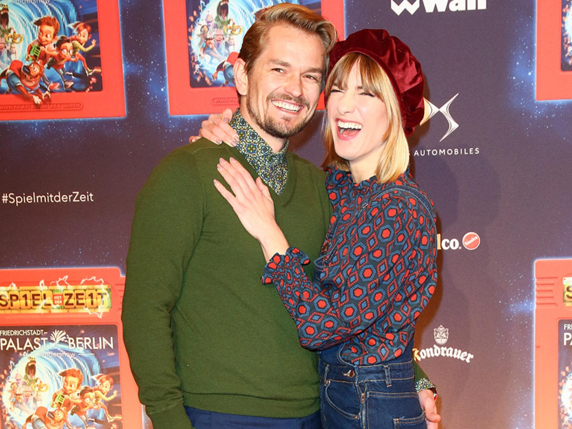 Jens und Isabell glücklich