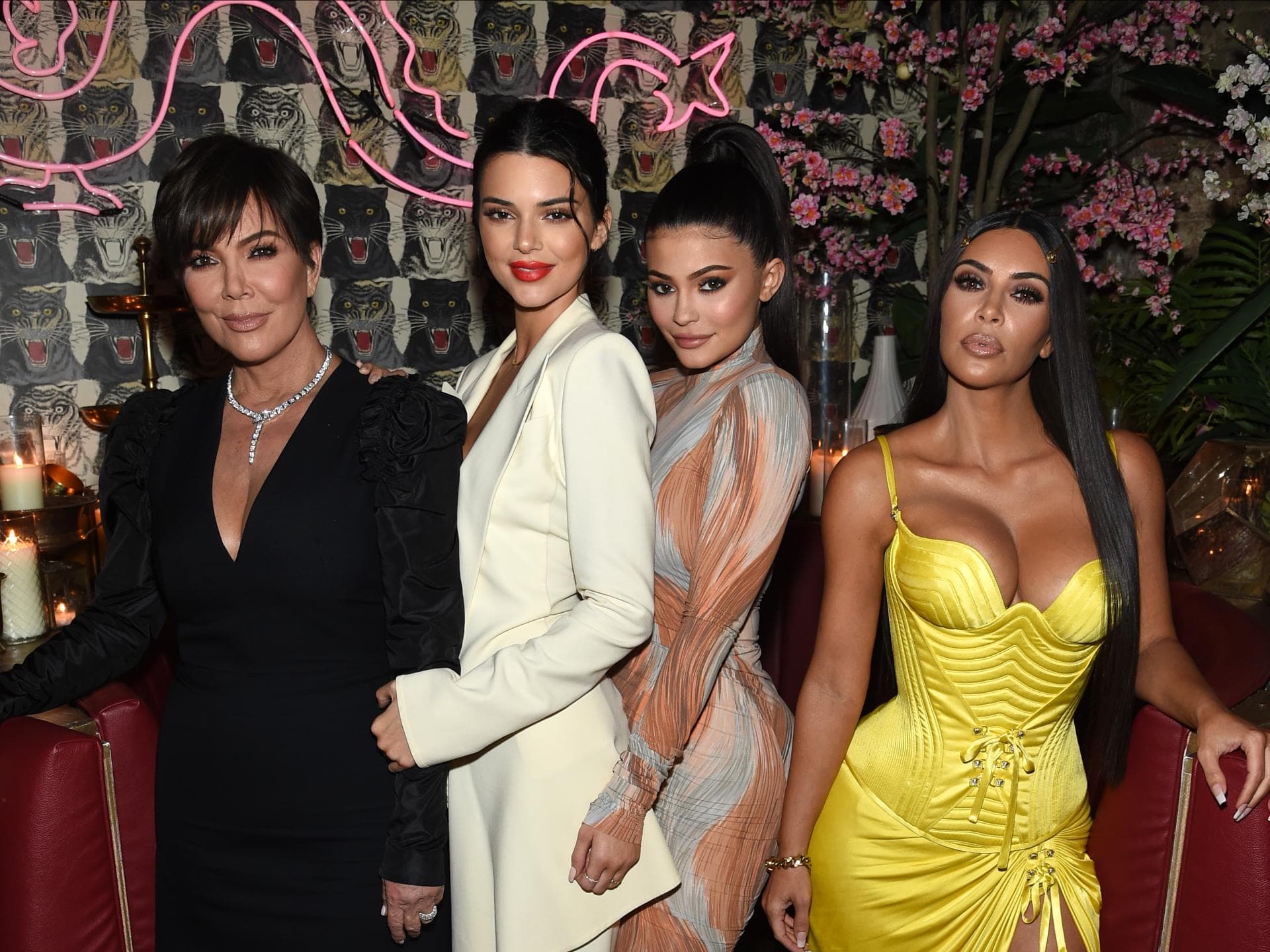 Kris Jenner, Kendall Jenner, Kylie Jenner und Kim Kardashian