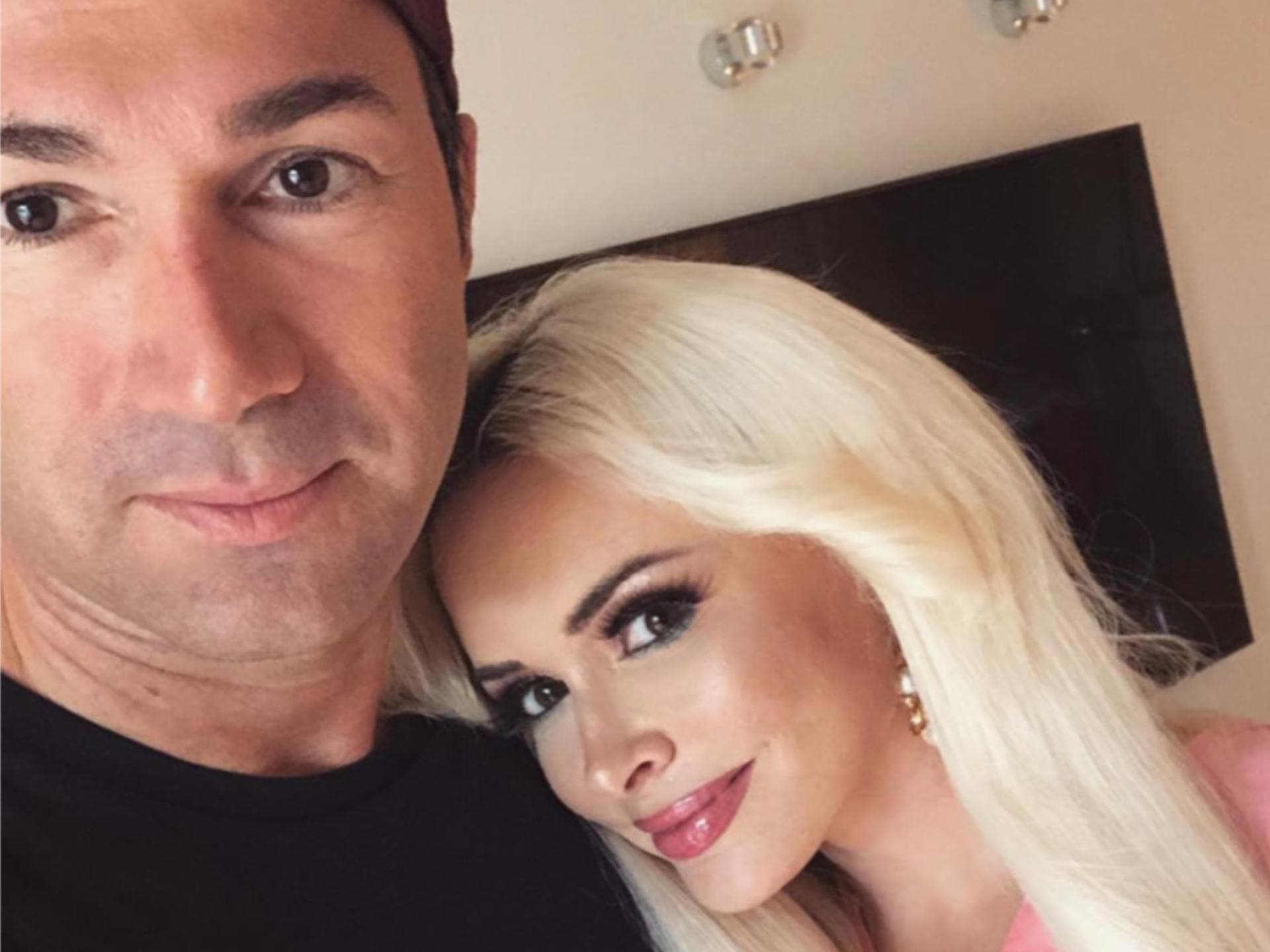 Selfie von Lucas Cordalis und Daniela Katzenberger