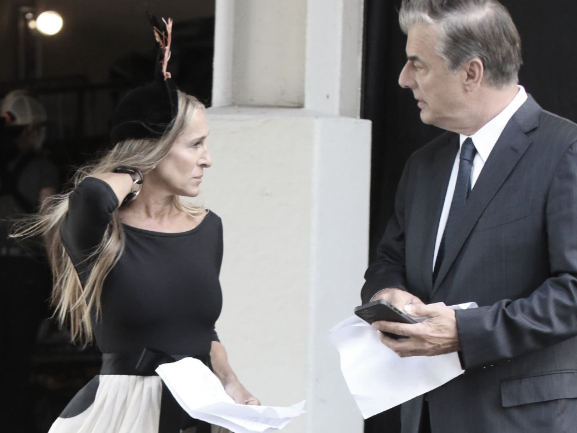 Sarah Jessica Parker und Chris Noth bei "And Just Like That ..."