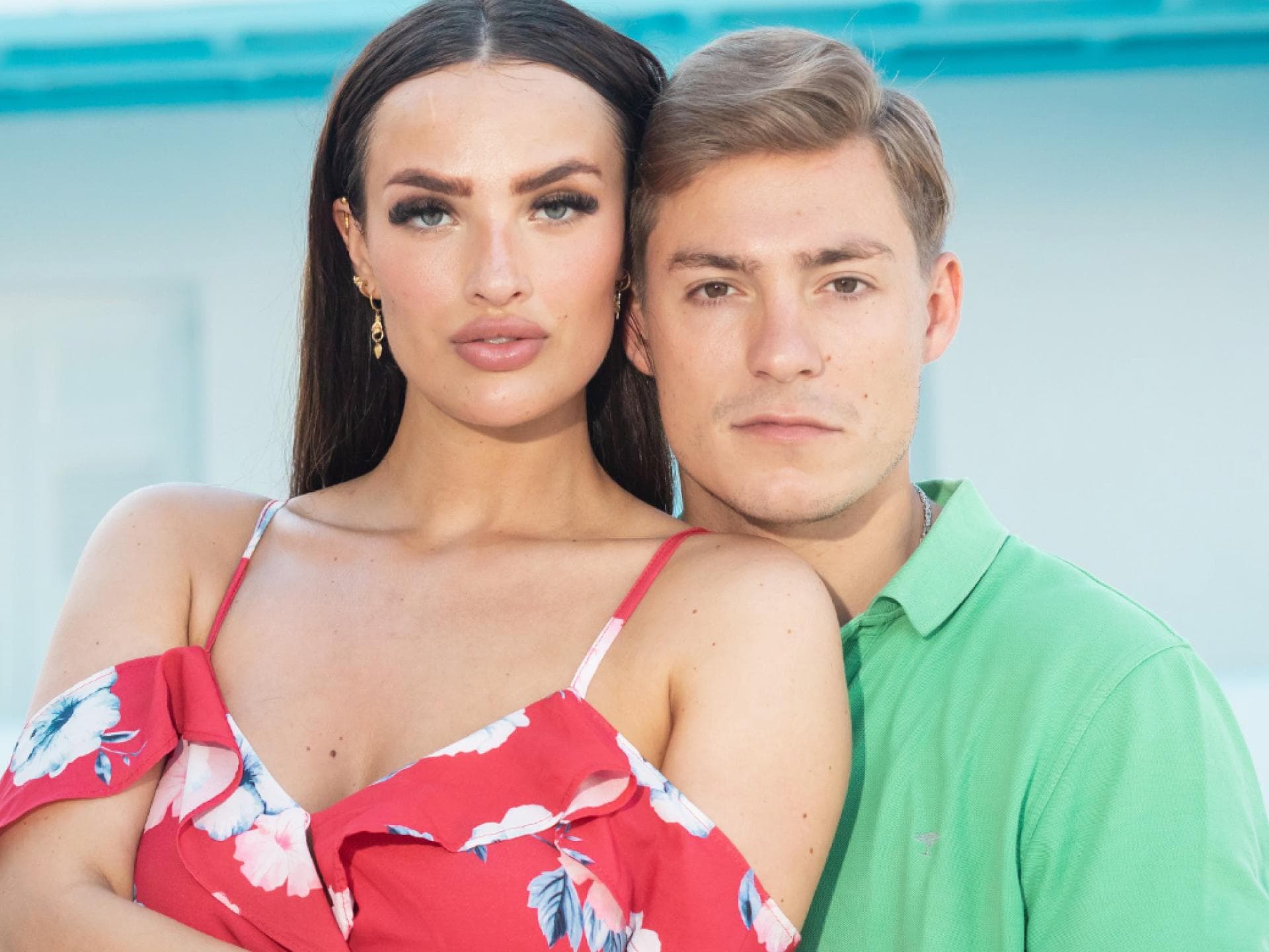 Paulina Ljubas und Henrik Stoltenberg bei "Temptation Island VIP" im Jahr 2021