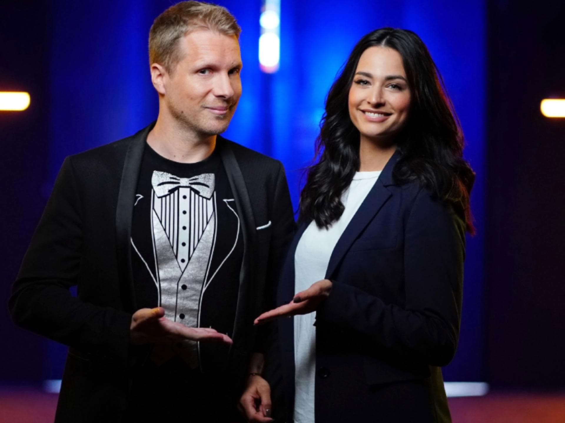 Amira Aly und Oliver Pocher für ihre RTL-Show