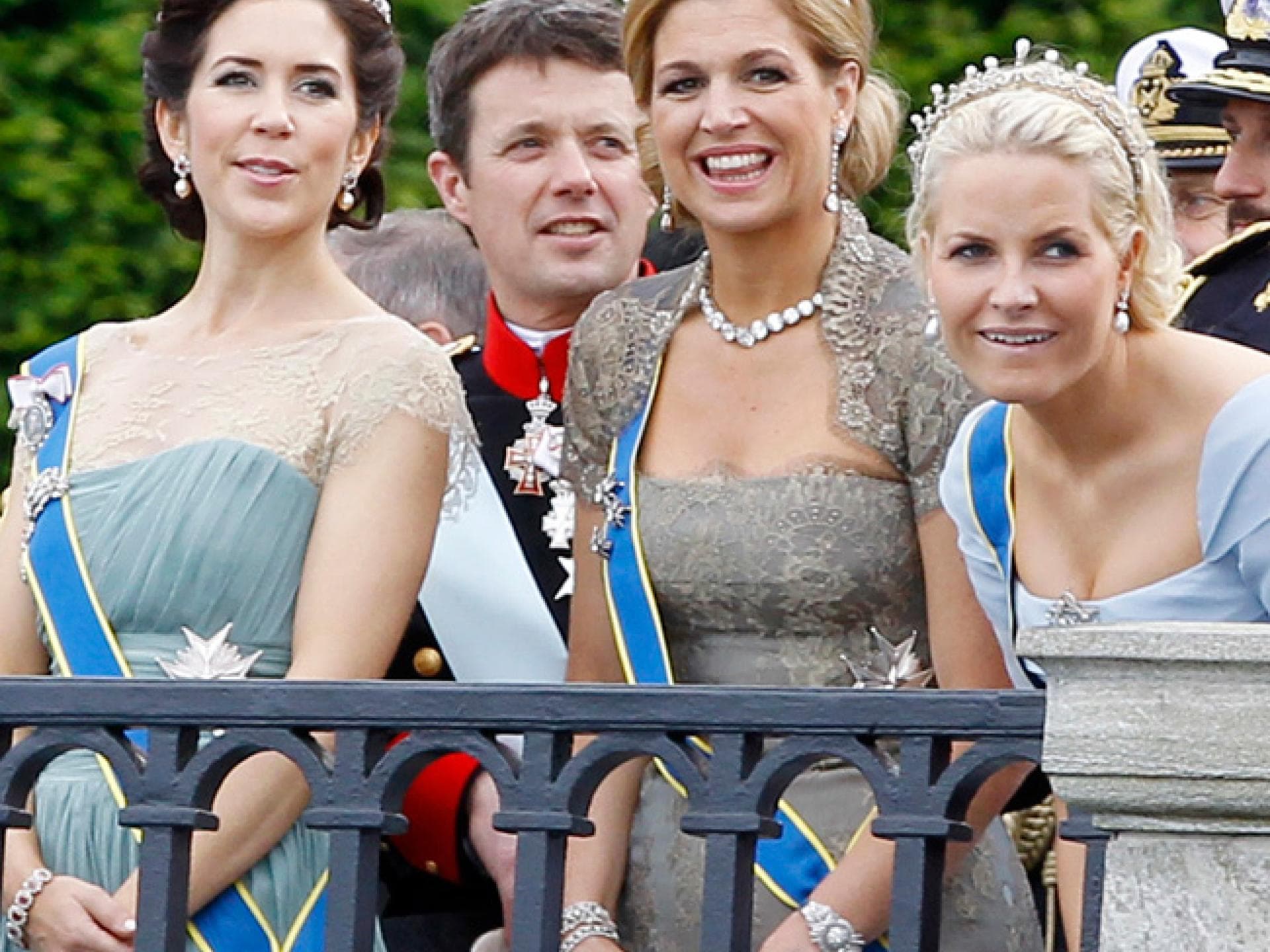MÃ ximas royale Clique: Kronprinzessin Mary von Dänemark und Kronprinzessin Mette-Marit von Norwegen sind schon lange eng mit Máxima befreundet