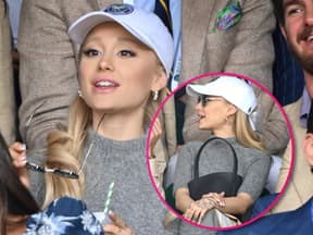 Ariana Grande in Wimbledon ohne ihren Ehering am Finger