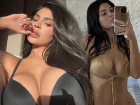 Kylie Jenner stellt ihren vergrößerten Busen zur Schau