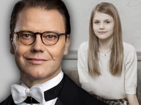 Prinz Daniel und Prinzessin Estelle von Schweden
