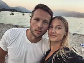 Basti Scheibe und Lulu Rewe Selfie am Wasser
