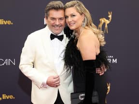 Thomas Anders und Ehefrau Claudia Anders beim Bambi