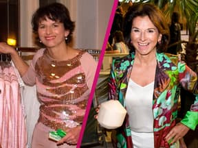 Claudia Obert früher und heute 