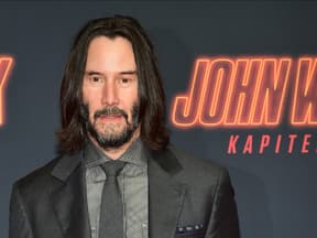 Keanu Reeves bei der Premiere von "John Wick"