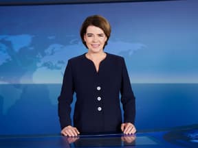 Susanne Daubner im "Tagesschau"-Studio