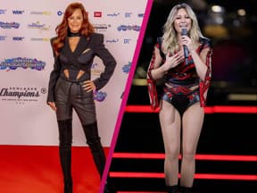Andrea Berg und Helen Fischer Collage