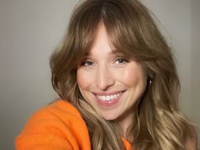 Bianca Heinicke strahlt