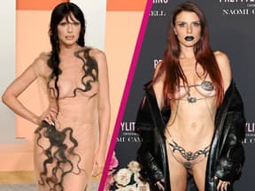 Collage Julia Fox Nackt-Looks