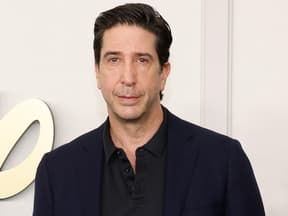 David Schwimmer vor Filmwand