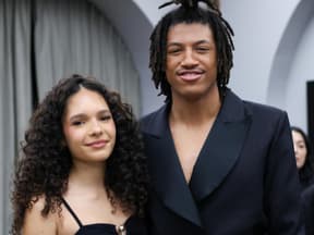 Kayla Betulius und Henry Samuel lächeln