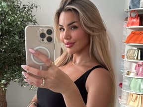 Kim Virginia Hartung schwanger Selfie