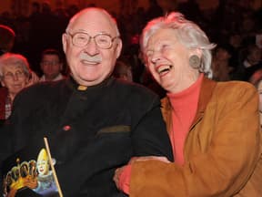 Rolf Schimpf mit seiner Ilse