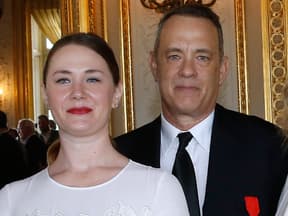 Tom Hanks mit seiner Tochter Elizabeth Hanks